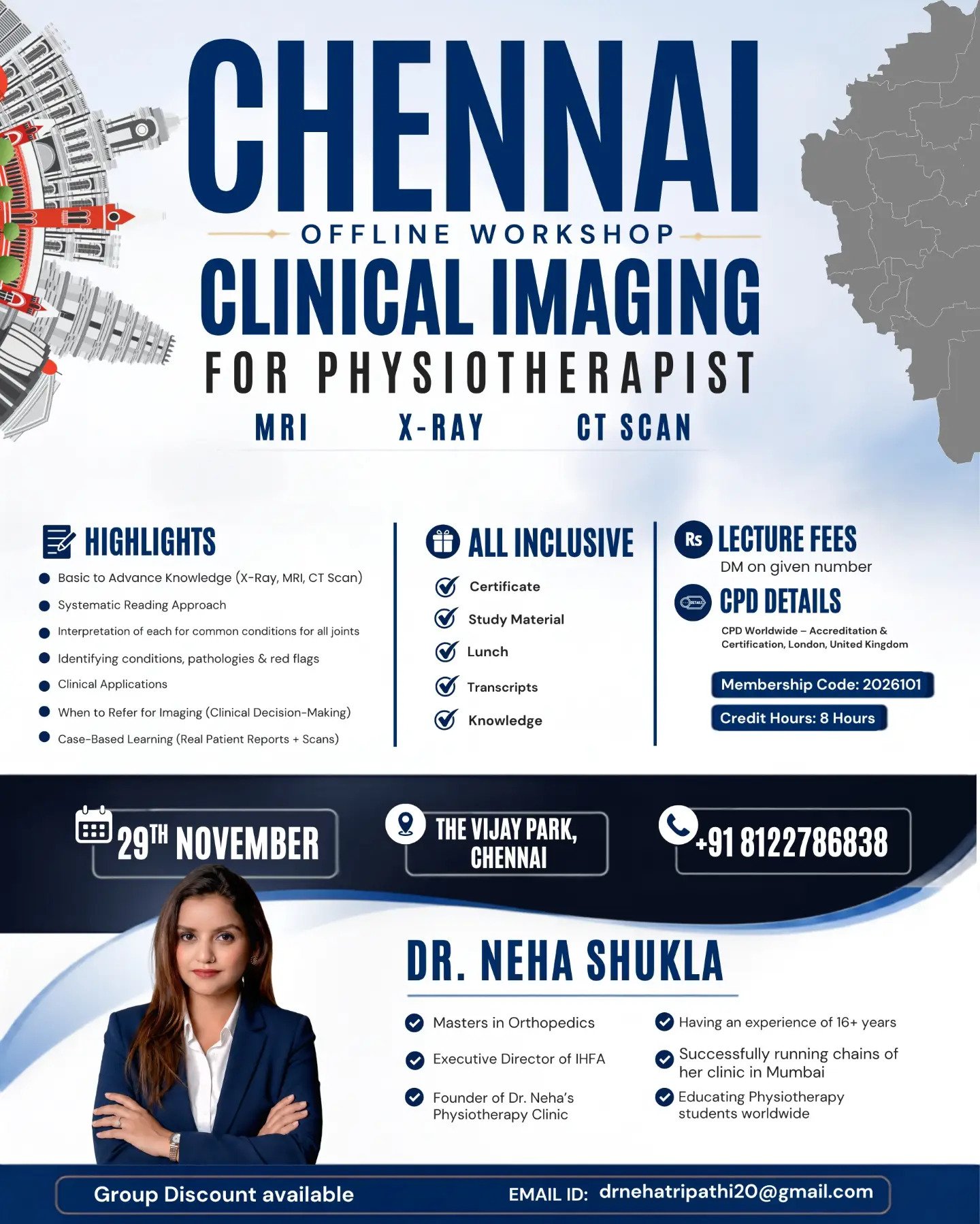 Clinical Imaging for Physiotherapists (Chennai)
