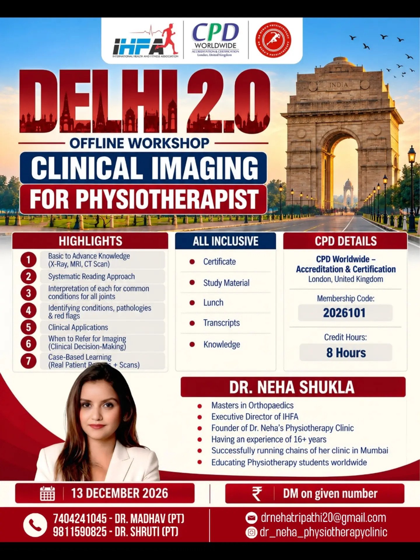 Clinical Imaging for Physiotherapists (Delhi 2.0)