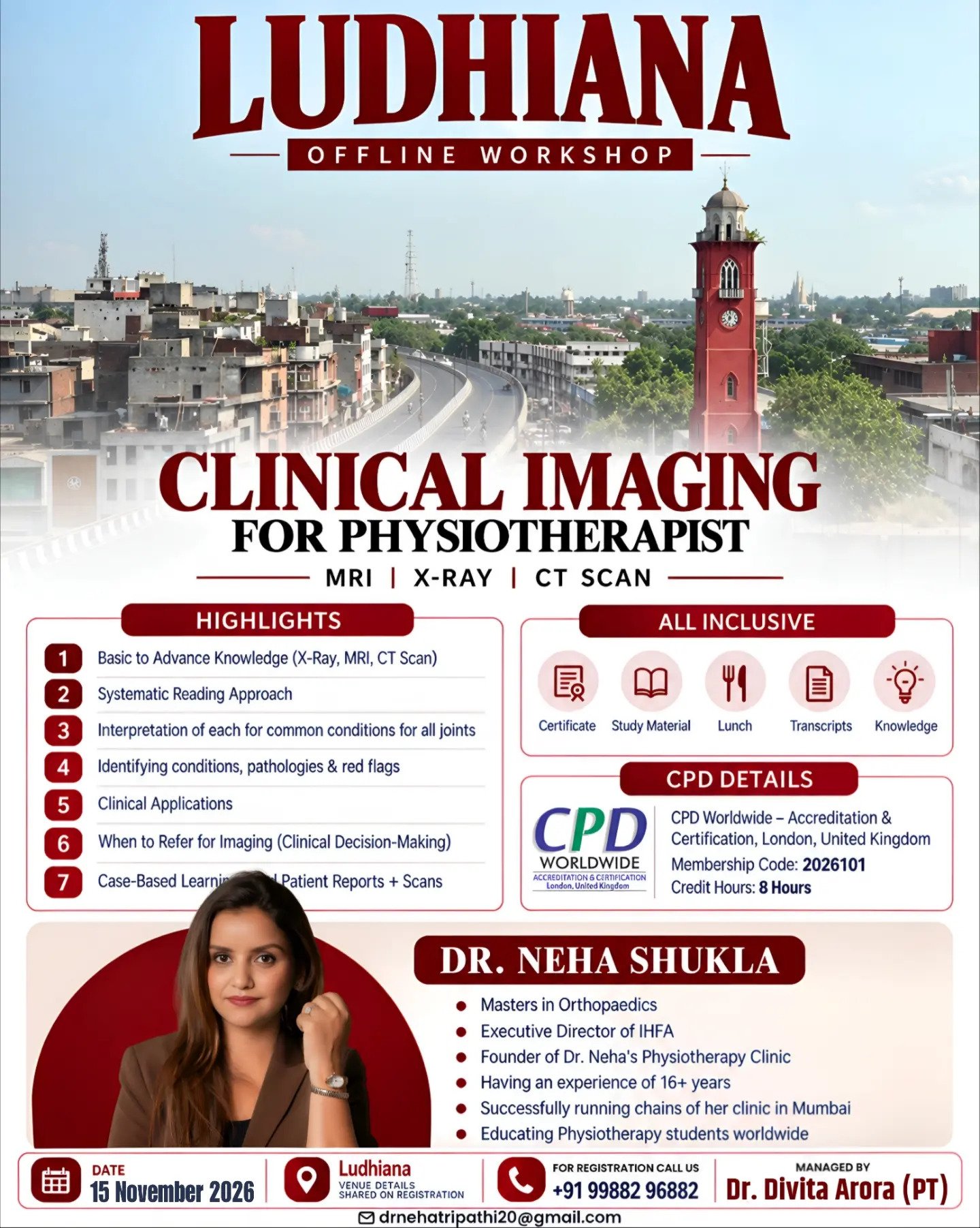 Clinical Imaging for Physiotherapists (Ludhiana)