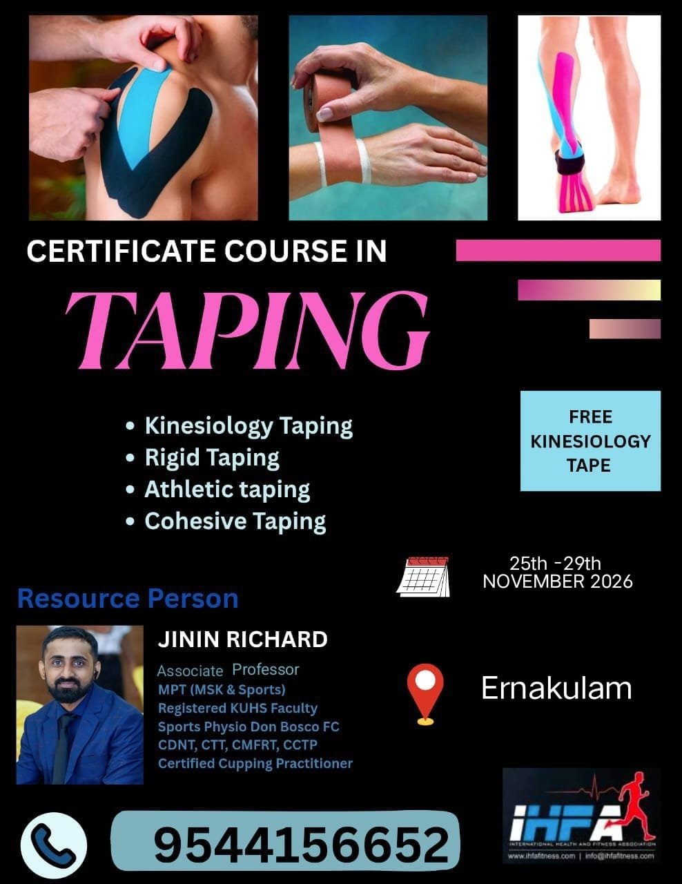 Certificate Course in Taping