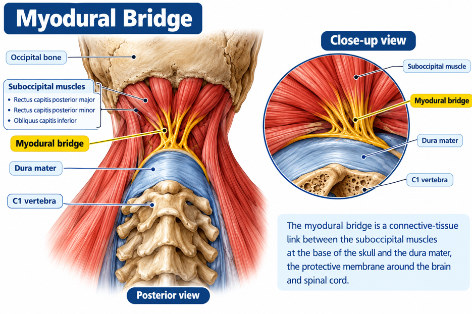 The Myodural Bridge: A Possible Link Between Upper Neck Pain and Cervicogenic Headaches